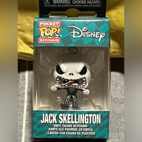 Funko Pop! Disney Jack Skellington pocket keychain Nightmare Before Christmas - Picture 5 of 5